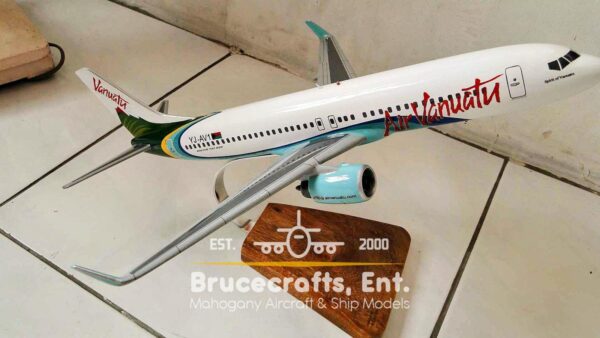 Model of B737-800 Air Vanuatu with detailed craftsmanship.